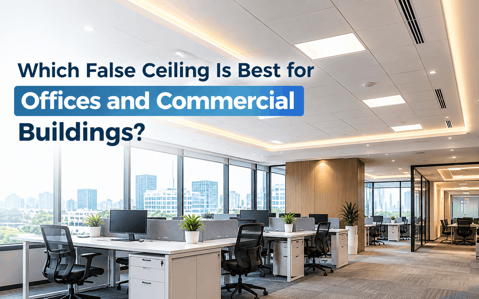 Best False Ceiling for Offices & Commercial Buildings